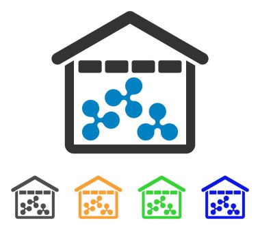 Emanetçi vektör simge dalgalanma