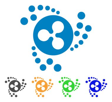 Girdap vektör simge dalgalanma