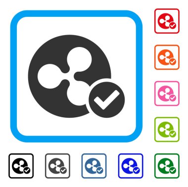 Dalgalanma para geçerli simge çerçeveli