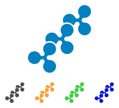 Zincir vektör simge dalgalanma