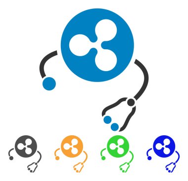 Para sağlık vektör simge dalgalanma