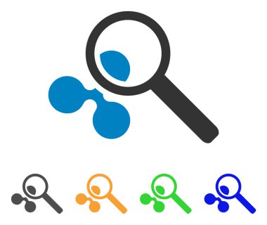 Arama dalgalanma vektör simgesi