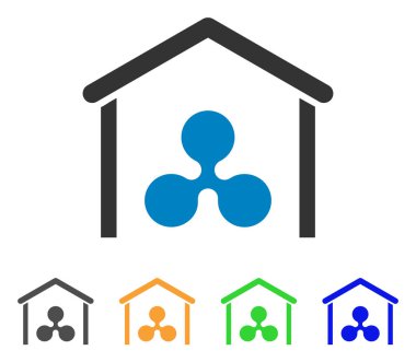 Garaj vektör simge dalgalanma