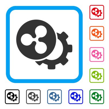 Dalgalanma yapılandırma dişli simgesini çerçeveli