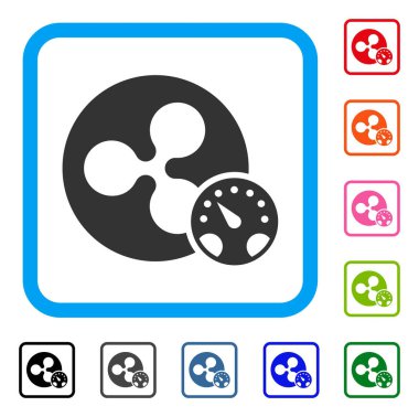 Dalgalanma ölçer simgesini çerçeveli