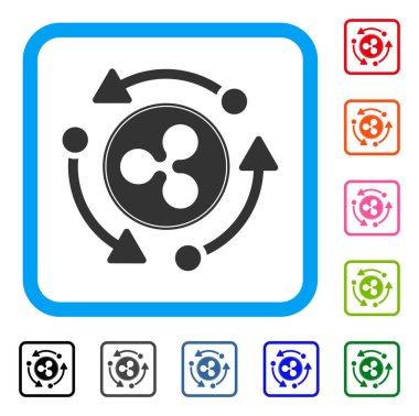 Dalgalanma ciro simgesi çerçeveli