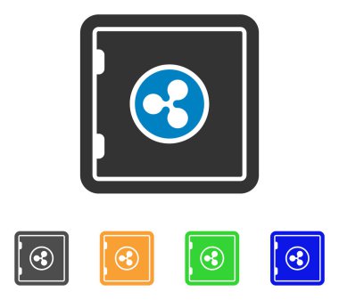 Güvenli vektör simge dalgalanma