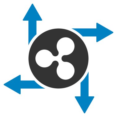 Fişleri Paraya Çevirme oklar düz simgesi dalgalanma