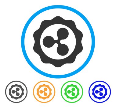 Ödülü yuvarlak simge dalgalanma