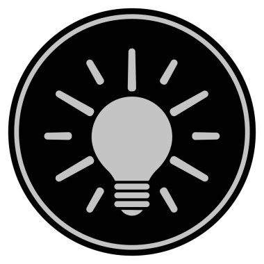 Ampul siyah madeni para