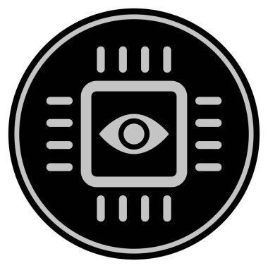 Yapay görme siyah madeni para