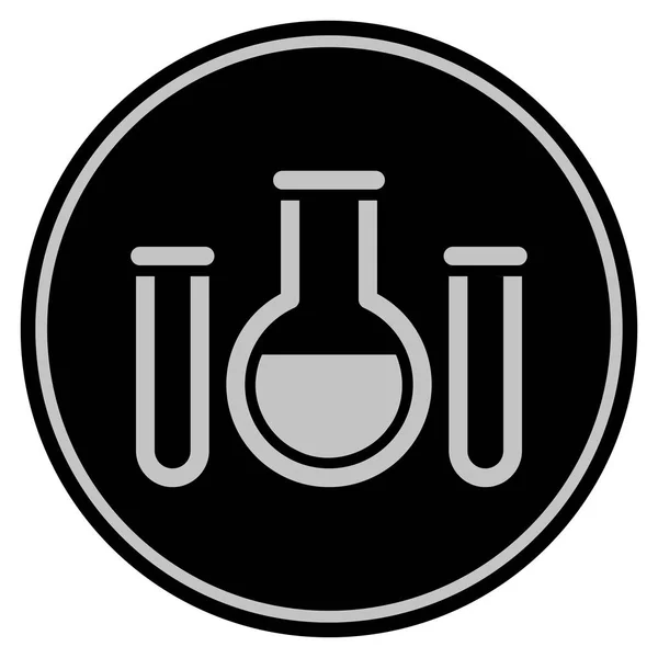 Chemie zwarte munt — Stockfoto