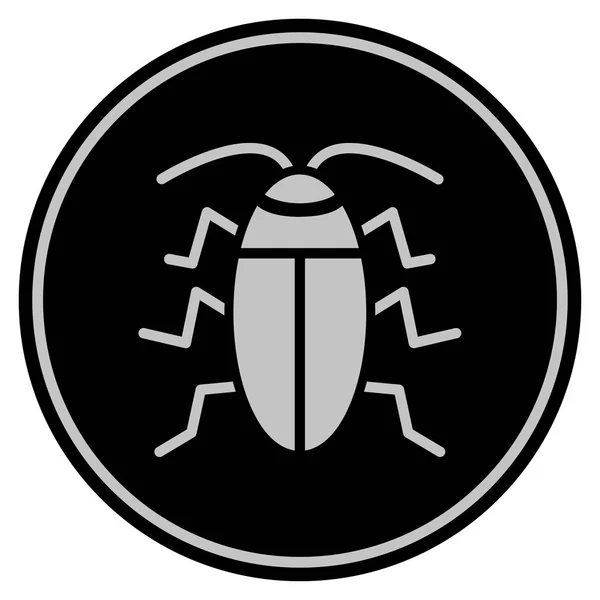 Fekete Cucaracha érme — Stock Fotó