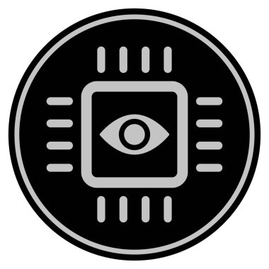 Yapay görme siyah madeni para