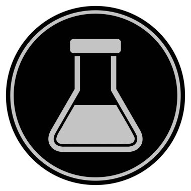 Sıvı şişesi siyah madeni para