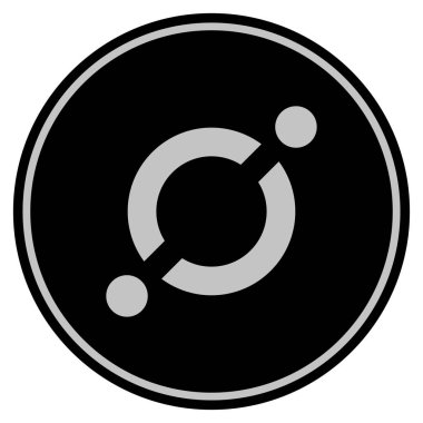 Düğüm bağlantı siyah madeni para