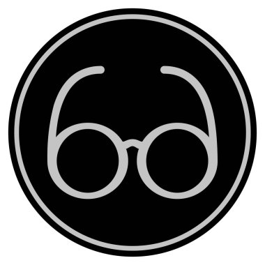 Spectacles Black Coin