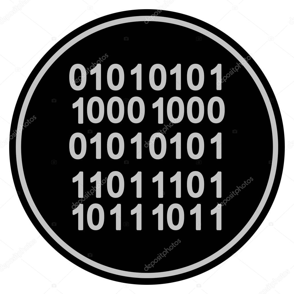 Binary Code Black Coin