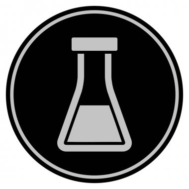 Şişesi siyah madeni para