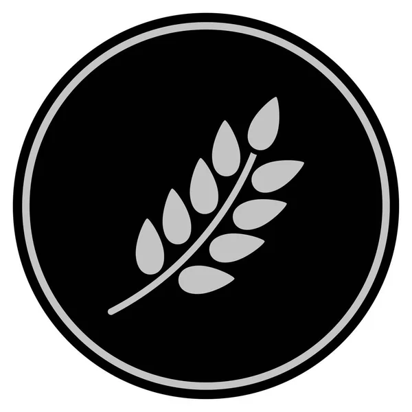 Leaf gren svart mynt — Stockfoto