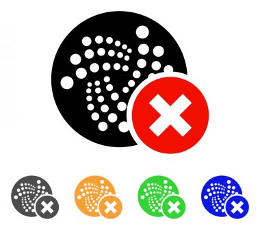 Iota vektör simge sonlandırmak