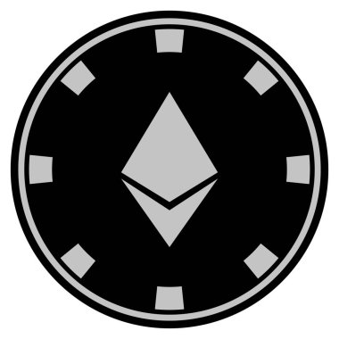 Ethereum kristal siyah Casino çip