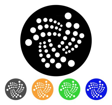 Iota para birimi vektör simgesi