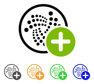 Iota vektör simge ekle