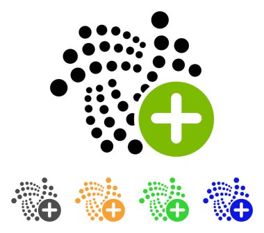 Iota vektör simge ekleme