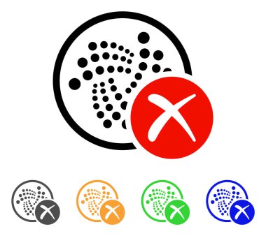 Iota vektör simge silmek