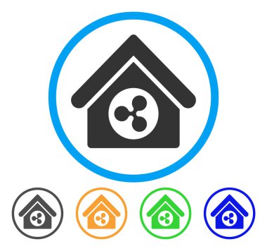 Dalgalanma ev simgesini yuvarlak