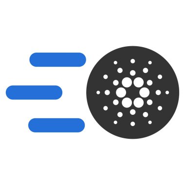 Cardano düz simgesi göndermek