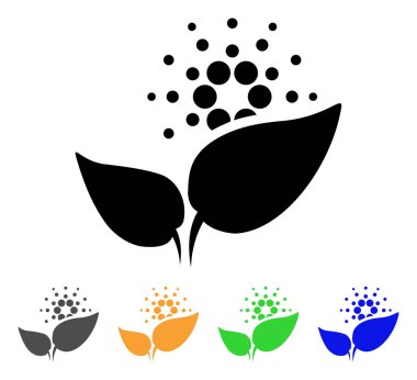 Cardano başlangıç Filiz vektör simgesi