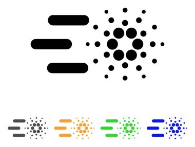 Hızlı Cardano vektör simgesi