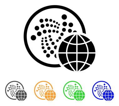 Iota küresel vektör simgesi