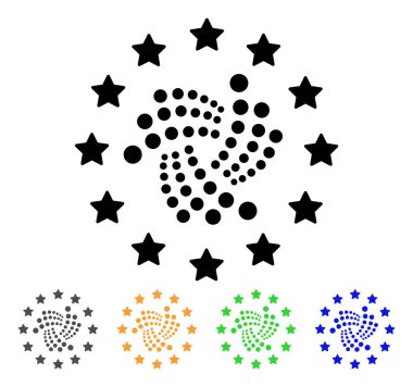 Başrollerini Iota vektör simgesi