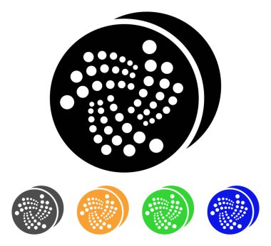 Iota sikke vektör simgesi
