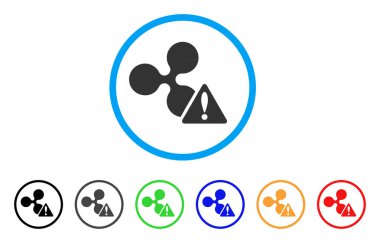 Uyarı yuvarlak simgesi dalgalanma