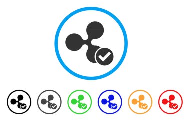 Geçerli yuvarlak simge dalgalanma