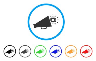 Cardano megafon simgesi yuvarlak