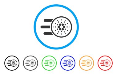 Cardano teslim yuvarlak simge