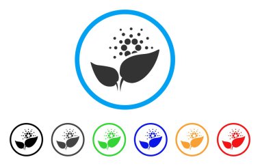 Cardano başlangıç Filiz simgesi yuvarlak