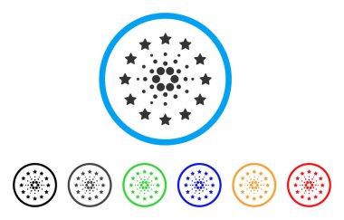 Başrollerini Cardano yuvarlak simge