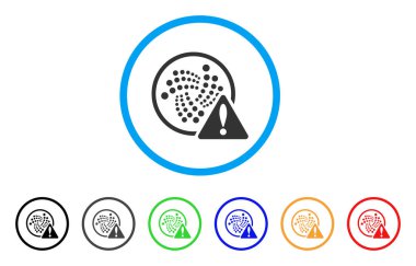 Iota hata yuvarlak simgesi