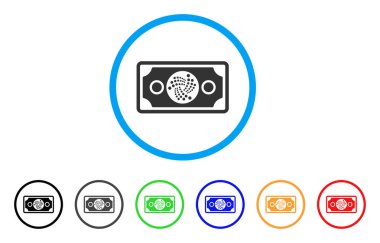 Iota banknot yuvarlak simge