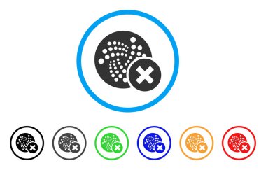 Iota yuvarlak simge sonlandırmak