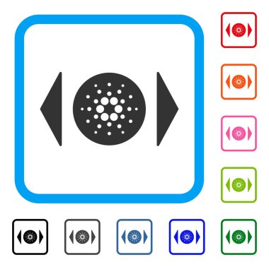 Cardano çerçeveli simgesi düzenleyen
