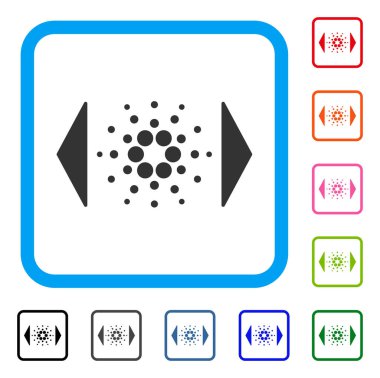 Cardano çerçeveli simgesi düzenleyen