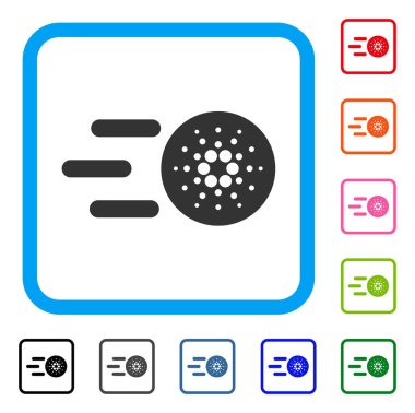 Cardano simgesi çerçeveli göndermek