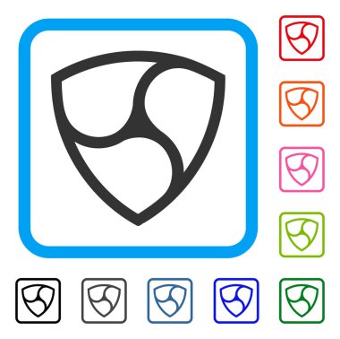 Nem para birimi simgesi çerçeveli